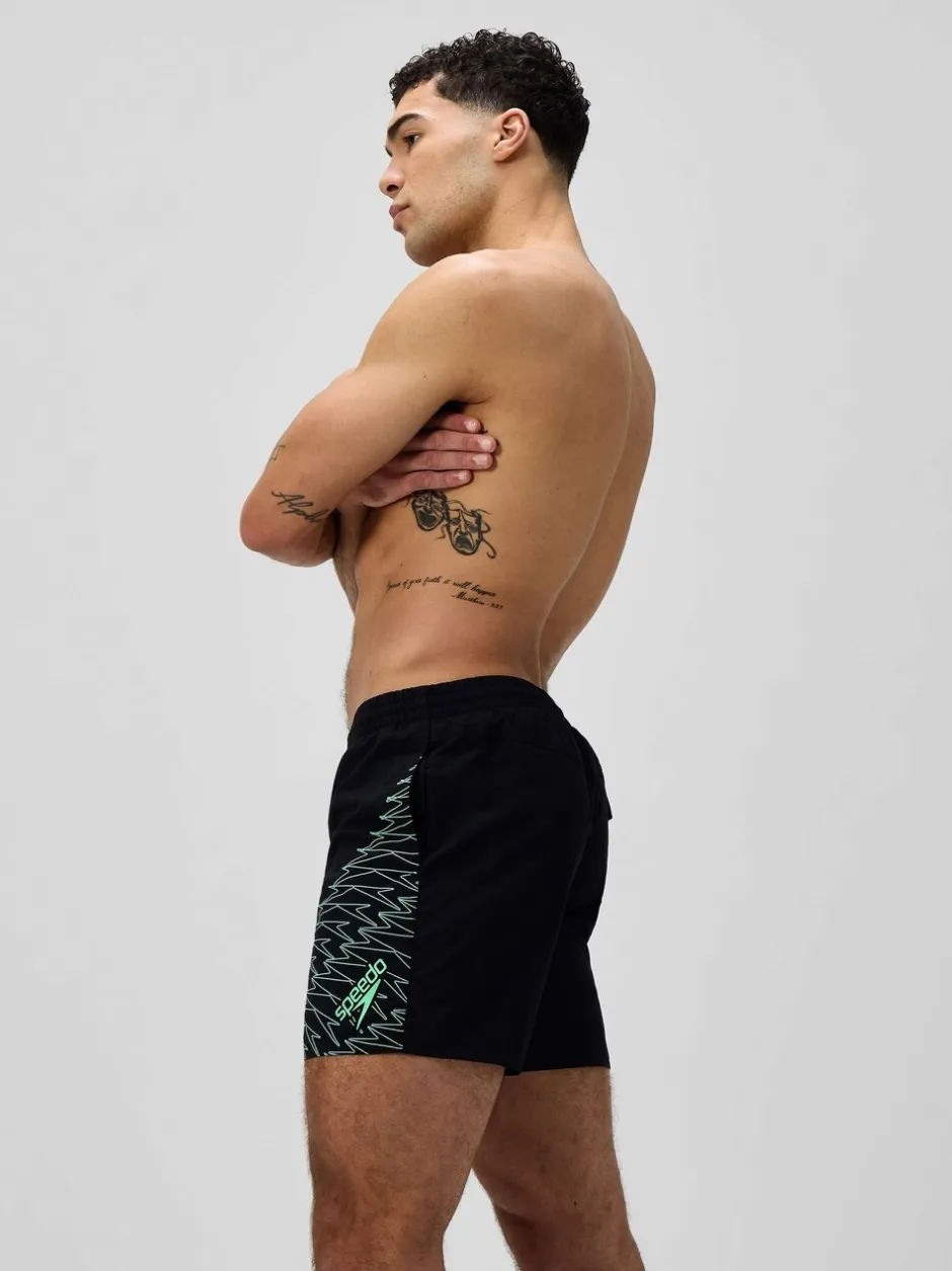 Badkleding*Speedo - Medley Logo 16" Water Shorts Groen