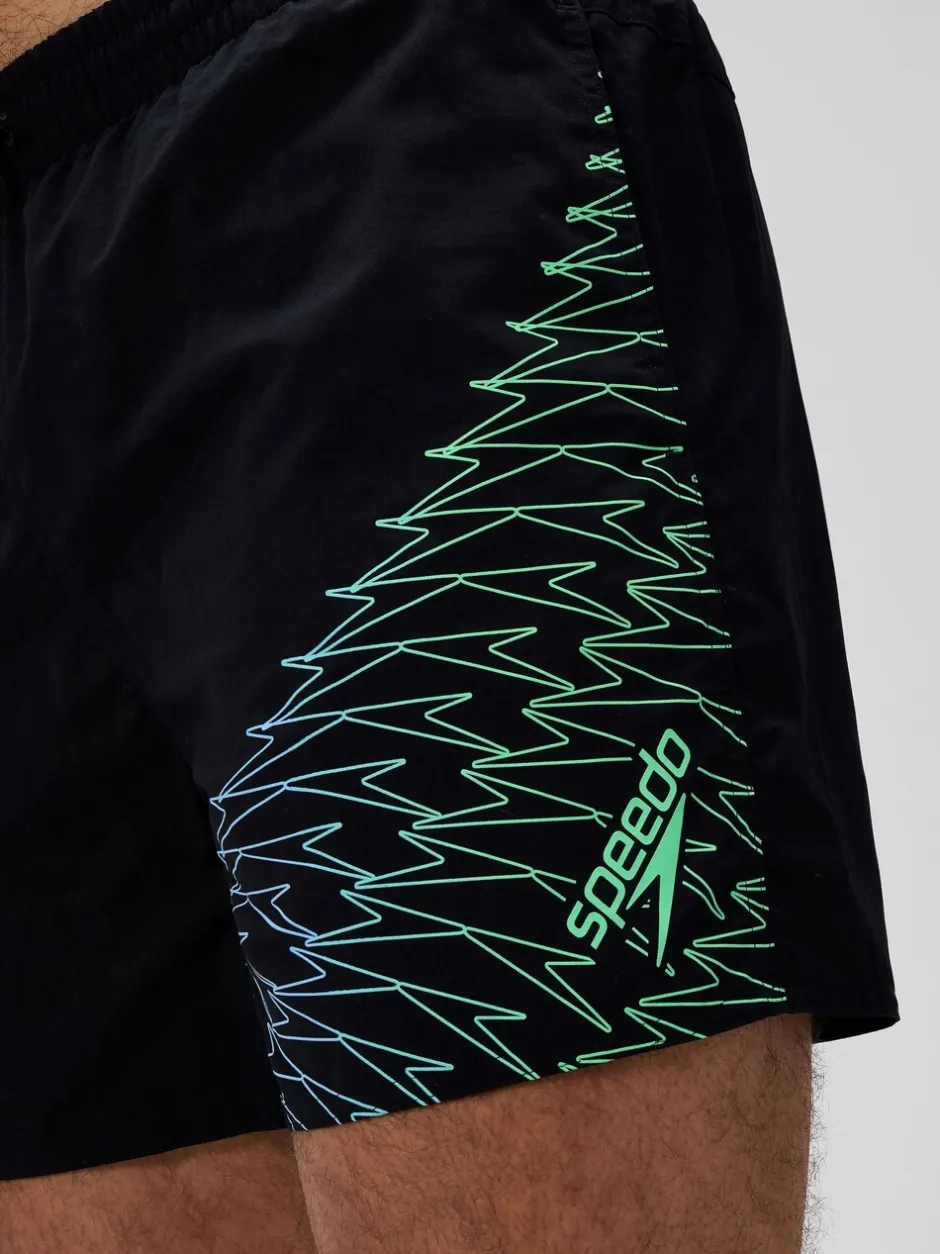 Badkleding*Speedo - Medley Logo 16" Water Shorts Groen