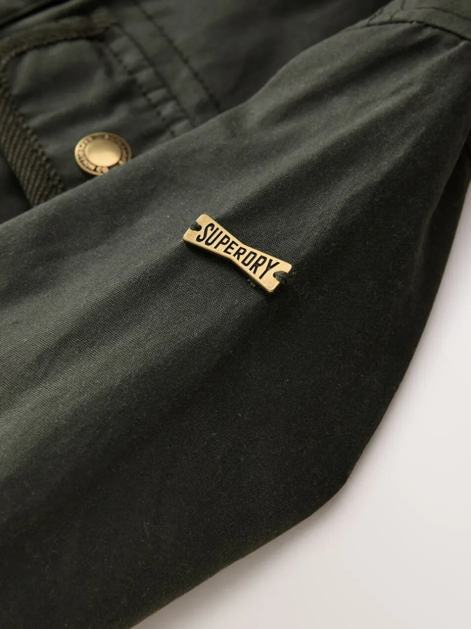 Jassen, Jacks En Kinderwagenpakjes|Jassen En Jacks*Superdry - Gewaxt Jack Groen