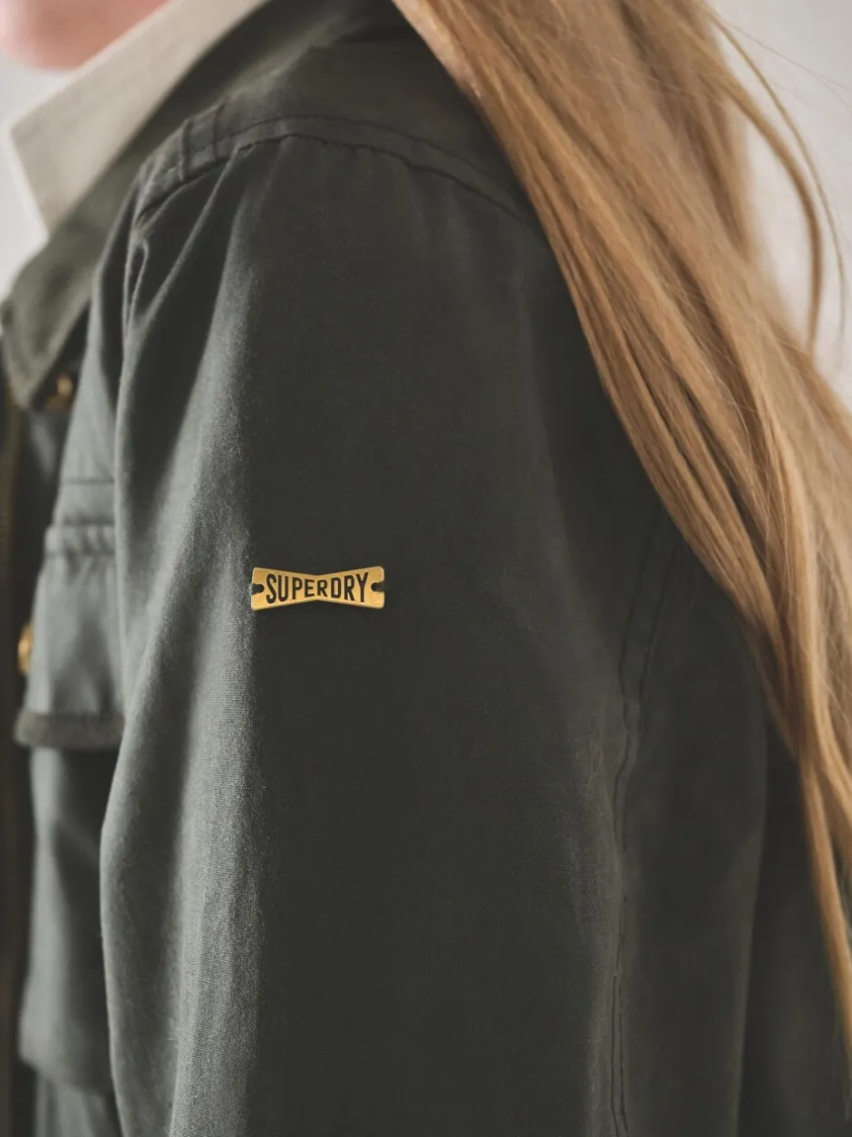 Jassen, Jacks En Kinderwagenpakjes|Jassen En Jacks*Superdry - Gewaxt Jack Groen