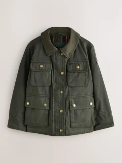 Jassen, Jacks En Kinderwagenpakjes|Jassen En Jacks*Superdry - Gewaxt Jack Groen