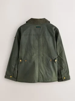 Jassen, Jacks En Kinderwagenpakjes|Jassen En Jacks*Superdry - Gewaxt Jack Groen