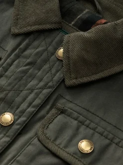 Jassen, Jacks En Kinderwagenpakjes|Jassen En Jacks*Superdry - Gewaxt Jack Groen