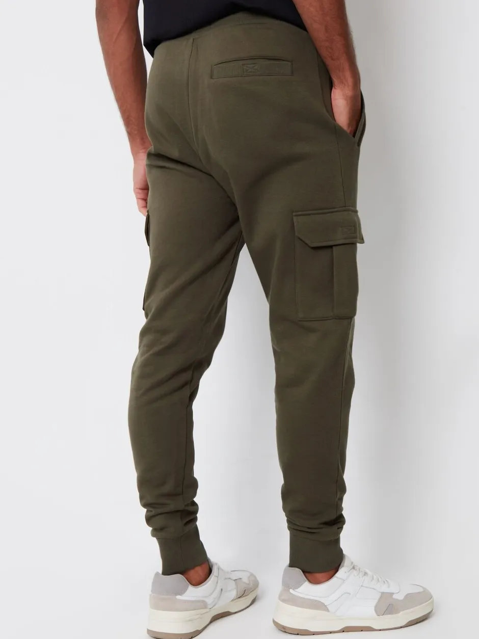 Joggingbroeken*Threadbare - joggingbroek in cargostijl Groen
