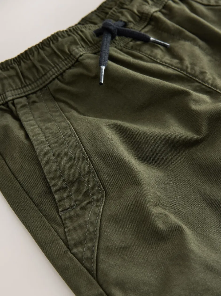 Broeken En Chino's|Next - Woven Cargo Trousers (3-16yrs) Groen