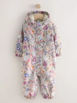 Jassen, Jacks En Kinderwagenpakjes|Jassen En Jacks*Next Groen bloemmotief - Character Waterproof Snowsuit (6mths-7yrs)