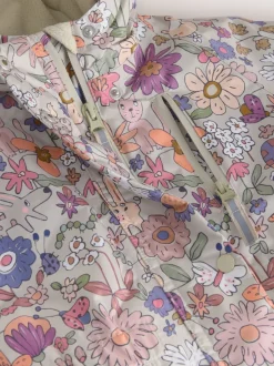 Jassen, Jacks En Kinderwagenpakjes|Jassen En Jacks*Next Groen bloemmotief - Character Waterproof Snowsuit (6mths-7yrs)