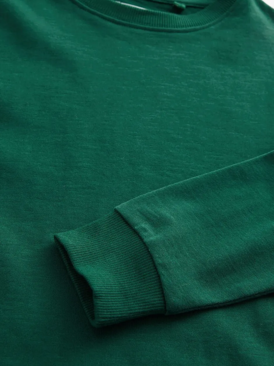 T-Shirts|Tops*Next Groen bos - Behaaglijk T-shirt met lange mouwen (3-16 jr)