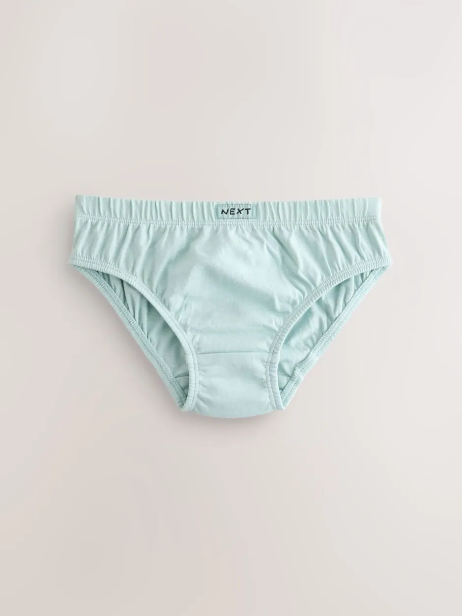 Ondergoed*Next - 100% katoenen slip verpakking van 7 (1,5 - 16 jr) Groen/blauw