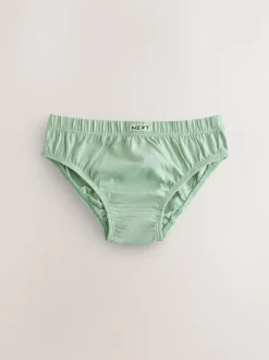 Ondergoed*Next - 100% katoenen slip verpakking van 7 (1,5 - 16 jr) Groen/blauw