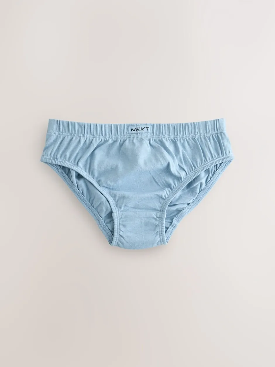 Ondergoed*Next - 100% katoenen slip verpakking van 7 (1,5 - 16 jr) Groen/blauw
