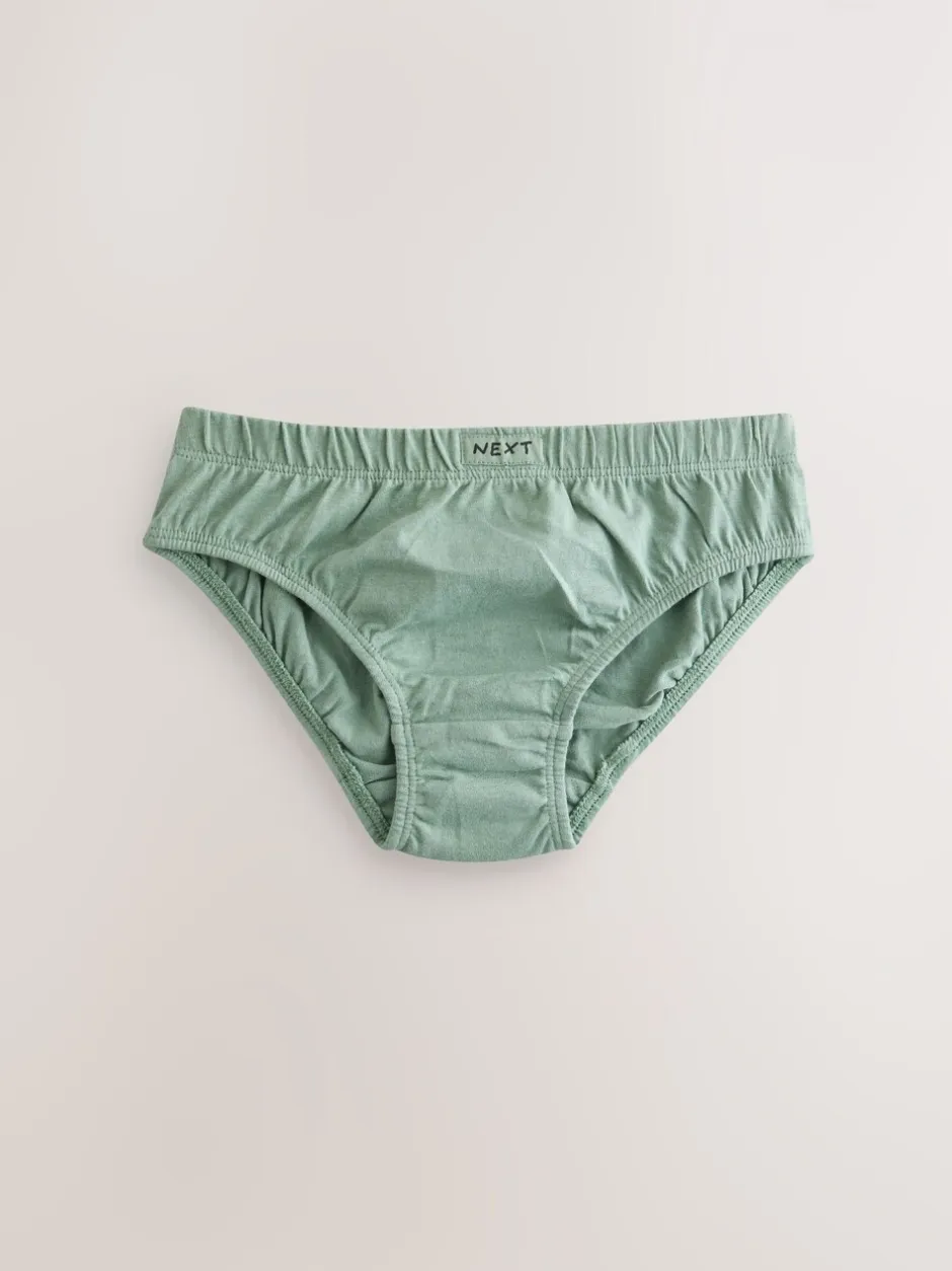Ondergoed*Next - 100% katoenen slip verpakking van 7 (1,5 - 16 jr) Groen/blauw