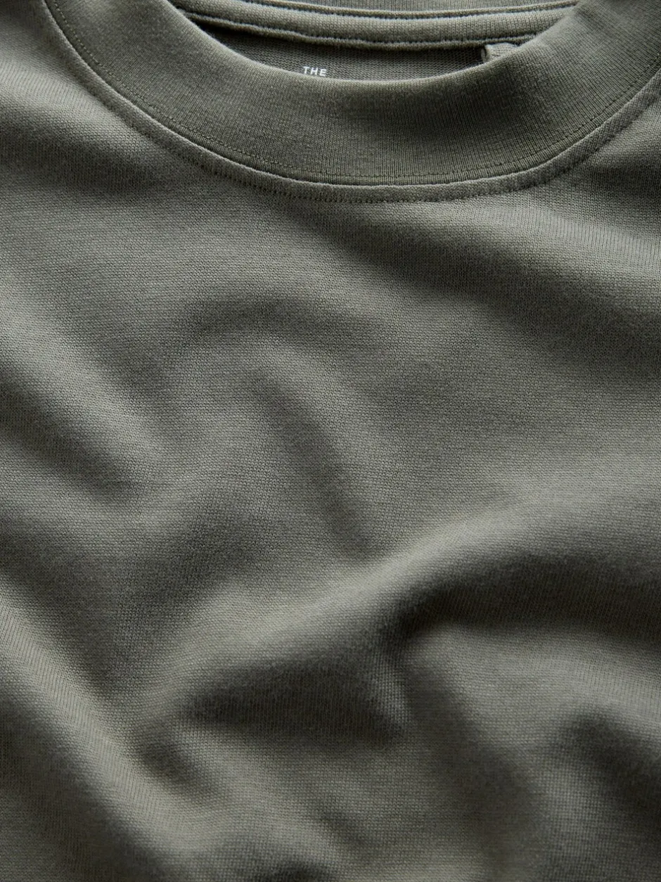 Loungewear*The Set - 4 Pack Short Sleeve Cotton T-Shirts Groen/Bruin/Zwart