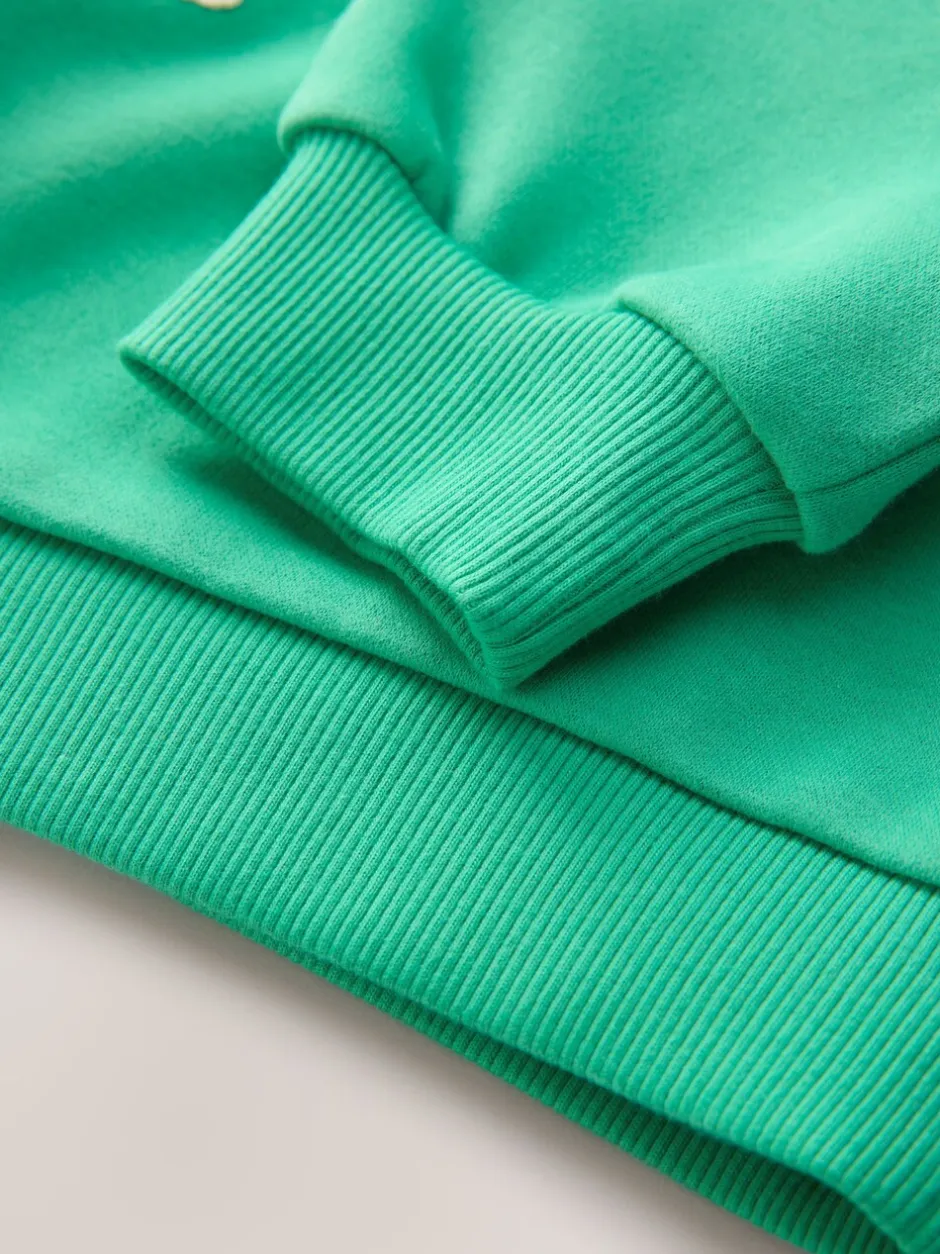 Sweaters En Hoody´S|Next Groene kat - Sweatshirt met ronde hals (3 mnd-7 jr)