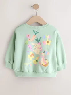 Sweaters En Hoody´S*Next Groene Pasen - Sweatshirt met ronde hals (3 mnd-7 jr)