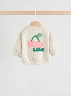 Sets En Combisets|Truien En Breisels|Next - Baby Sweatshirt and Leggings 2 Piece Set (0mths-2yrs) Groen/grijs