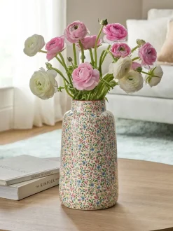 Vazen*Next Grote vaas met fijne bloemenprint