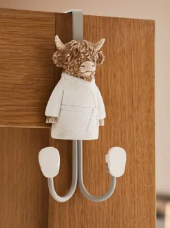 Thuiskantoor|Badkameraccessoires|Next Haak voor aan de deur Naturel Hamish