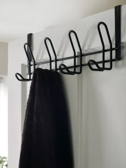 Thuiskantoor|Badkameraccessoires|Next Haak voor aan de deur Zwart