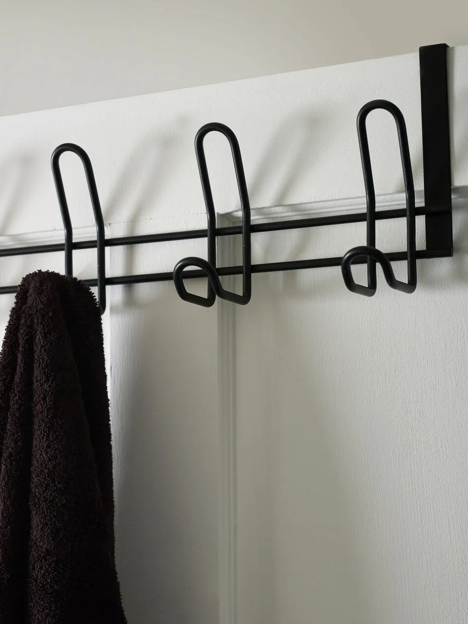 Thuiskantoor|Badkameraccessoires|Next Haak voor aan de deur Zwart