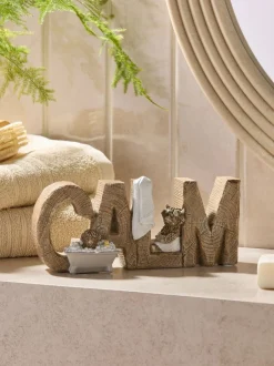 Decoraties|Next Hamish Calm Word Block