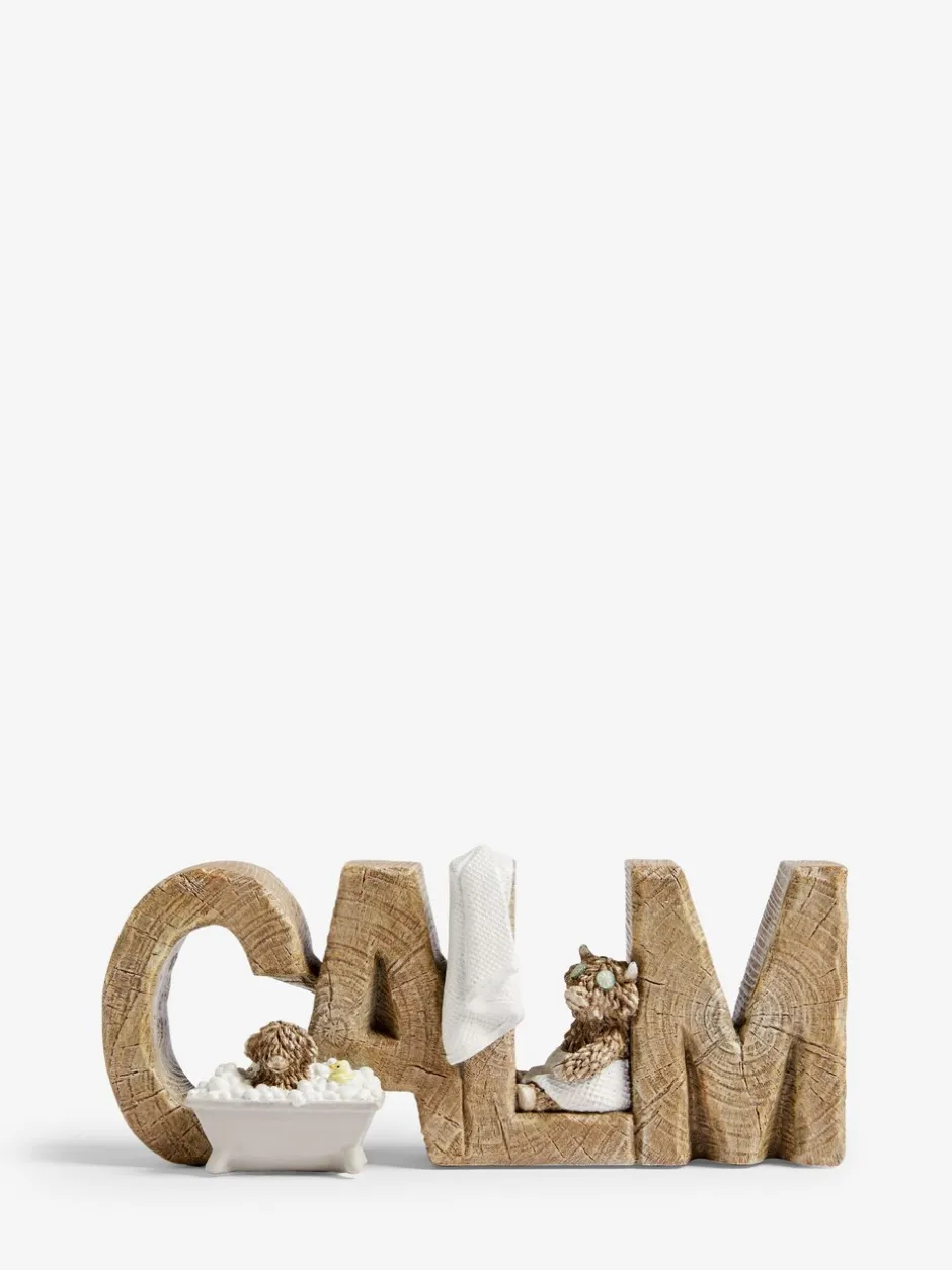 Decoraties|Next Hamish Calm Word Block