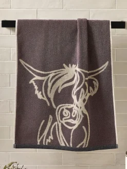 Handdoeken En Badmatten*Next Hamish the Highland Cow 100% katoenen handdoek
