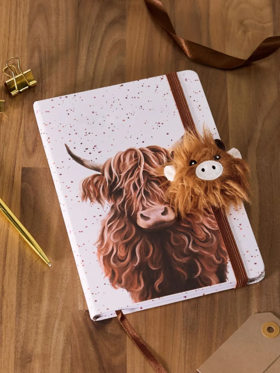 Thuiskantoor*Next Hamish the Highland Cow A5 Lined Notebook