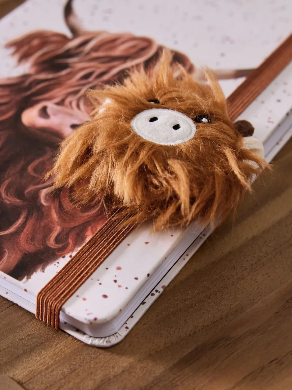 Thuiskantoor*Next Hamish the Highland Cow A5 Lined Notebook