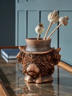 Vazen*Next Hamish The Highland Cow bloemenvaas