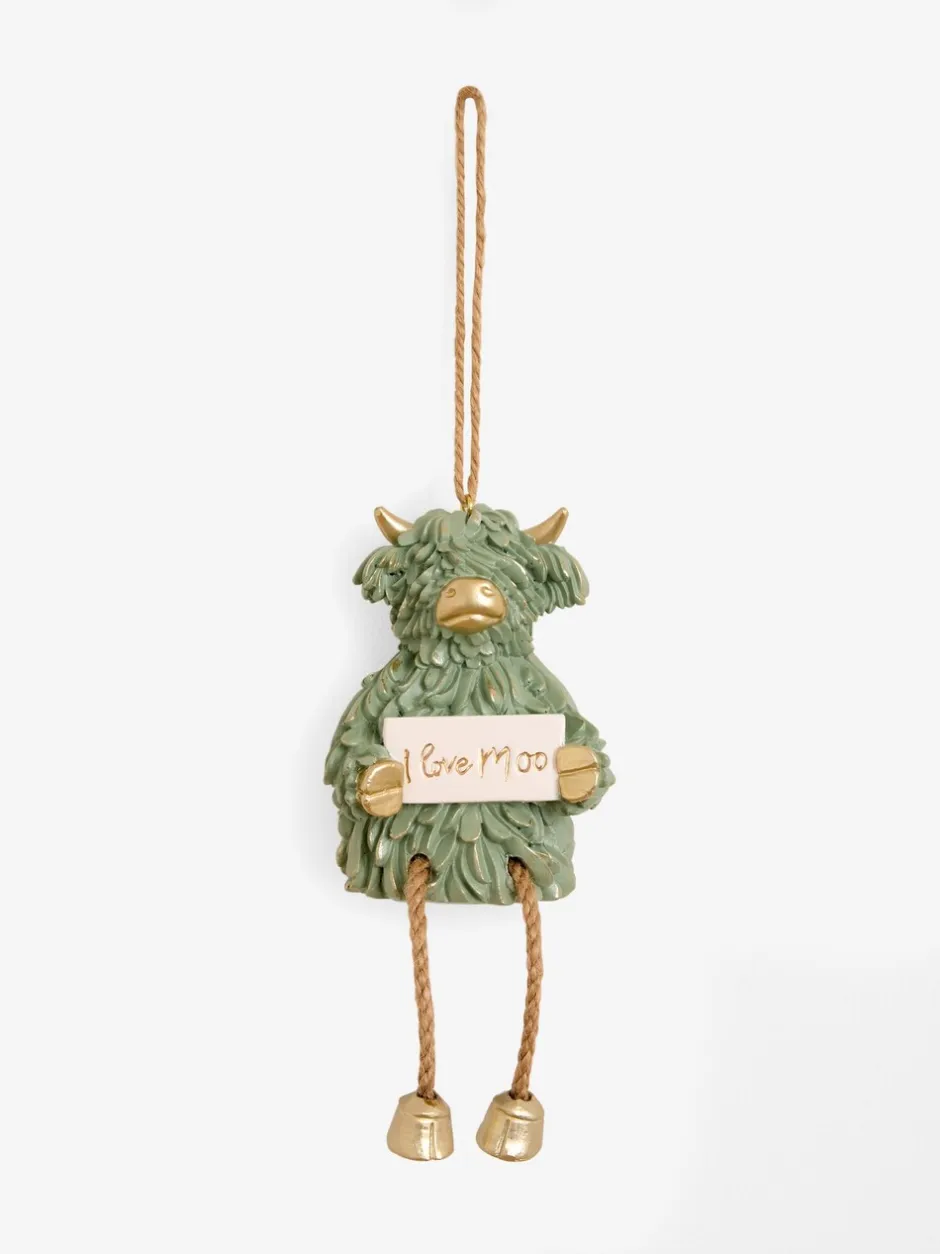 Decoraties|Next Hamish The Highland Cow I Love Moo hangdecoratie
