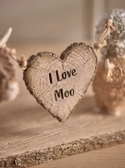 Decoraties*Next Hamish The Highland Cow Love Ornament