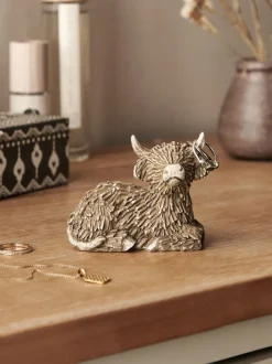Decoraties|Thuiskantoor|Next Hamish The Highland Cow ringhouder