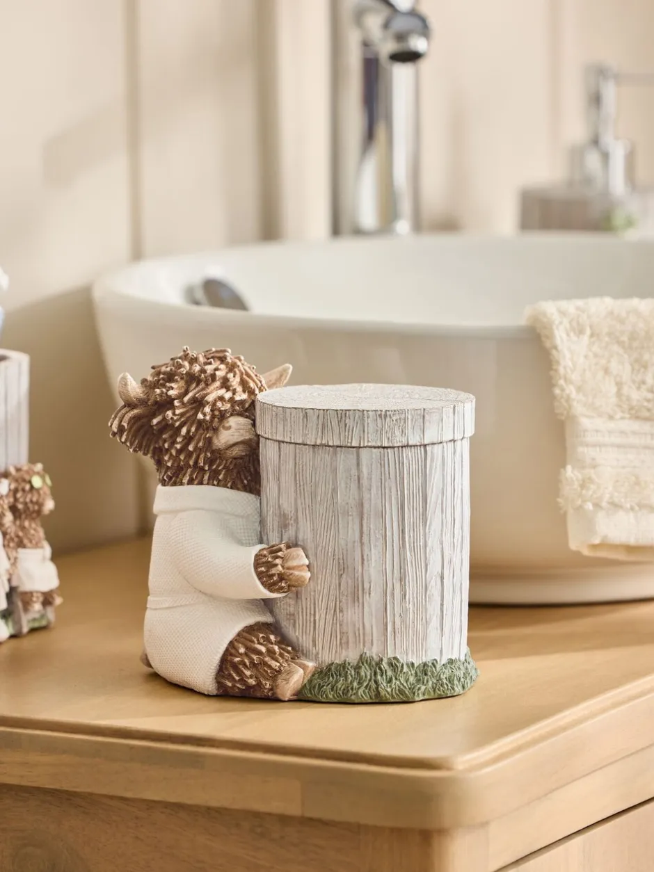 Badkameraccessoires|Next Hamish the Highland Cow Spa Storage Jar