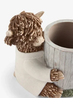 Badkameraccessoires|Next Hamish the Highland Cow Spa Storage Jar