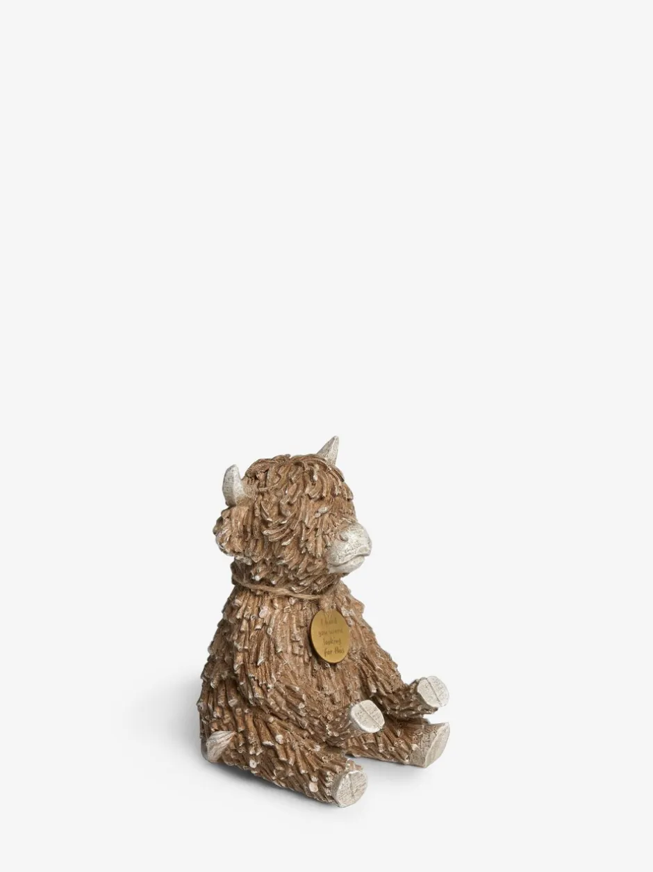 Decoraties|Thuiskantoor*Next Hamish the Highland Cow tv-houder met afstandsbediening
