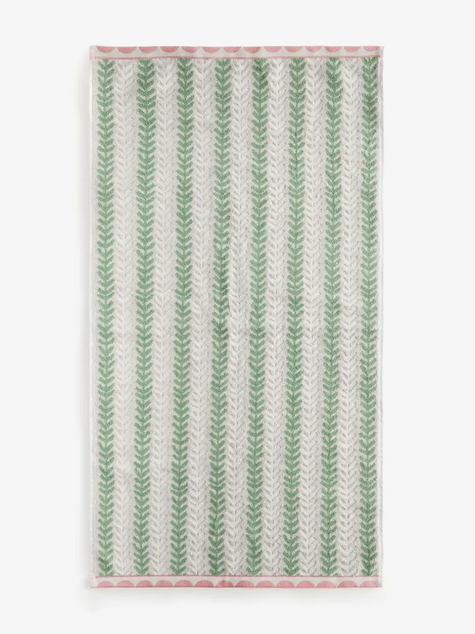 Handdoeken En Badmatten*Next Handdoek met bloemenprint Groen