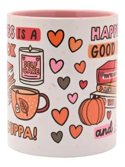 Mokken En Koppen*Next Happiness is a Good Book Gift Set