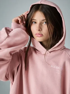 Sweaters En Hoody´S*smALLSAINTS - Oversized Dana hoodie met rits Hardroze
