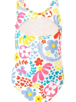 Badkleding|Harry Bear badpak met bloemenpatroon