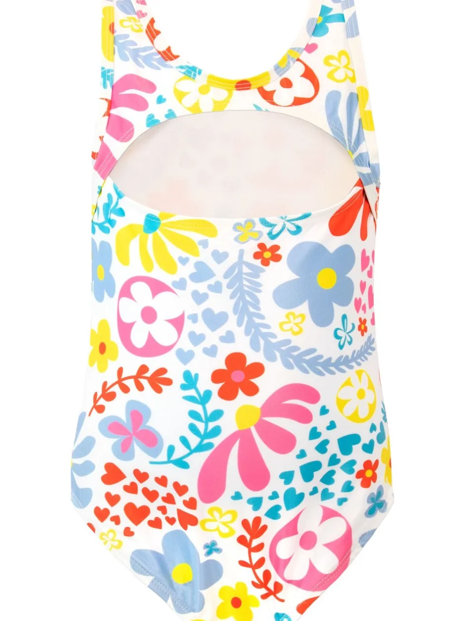 Badkleding|Harry Bear badpak met bloemenpatroon