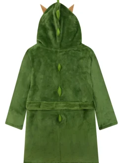 Kamerjassen*Harry Bear Dinosaur Fleece Dressing Gown With 3D Horns And Spikes