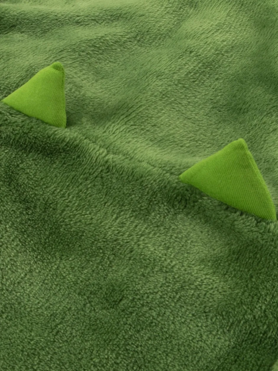 Kamerjassen*Harry Bear Dinosaur Fleece Dressing Gown With 3D Horns And Spikes