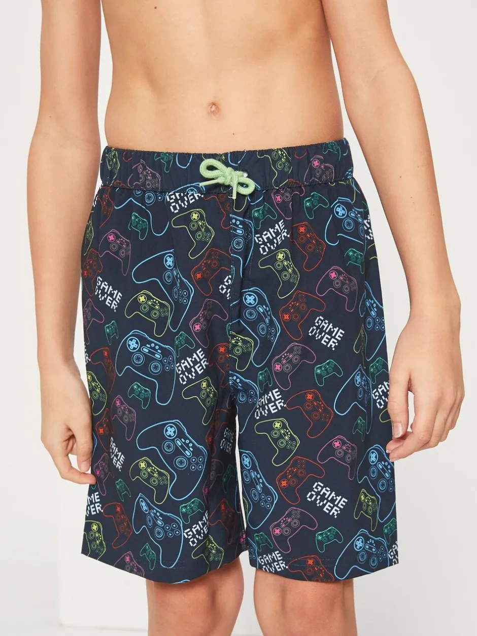 Badkleding*Harry Bear gaming zwembroek voor jongens