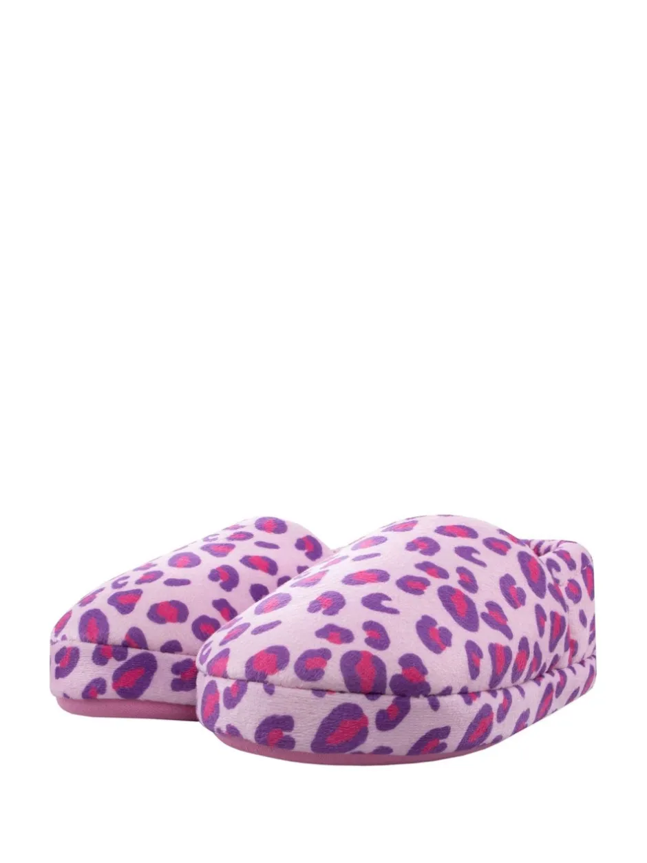 Pantoffels*Harry Bear Leopard Print Slippers