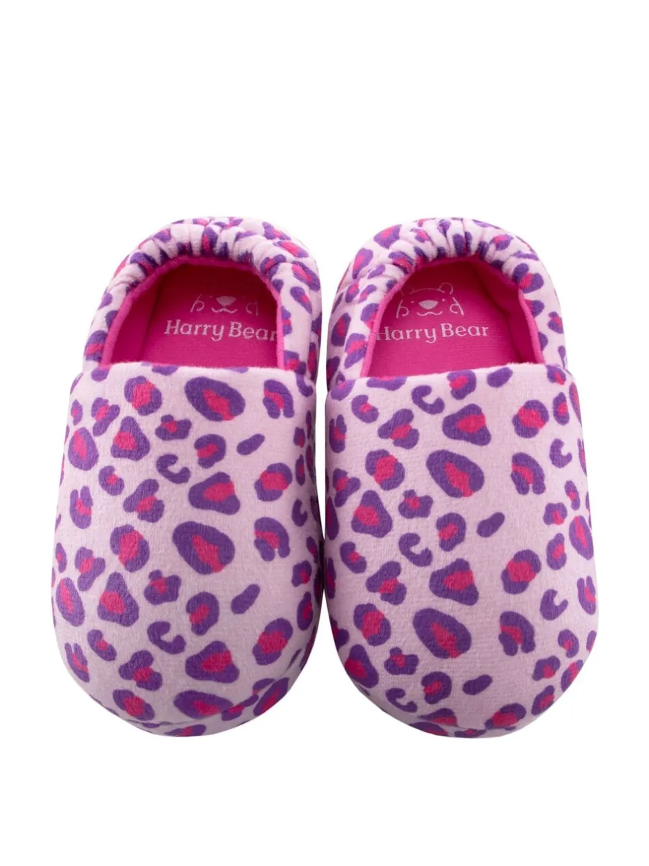 Pantoffels*Harry Bear Leopard Print Slippers