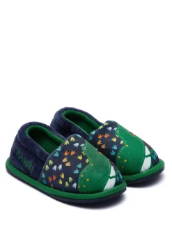 Pantoffels*Harry Bear pantoffels met dinosaurusprint