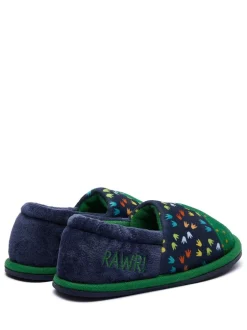 Pantoffels*Harry Bear pantoffels met dinosaurusprint