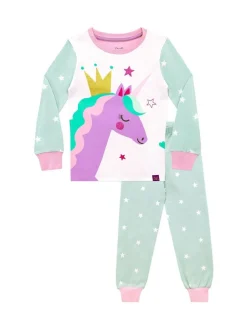 Nachtkleding En Pyjama's|Pyjama's*Harry Bear pyjama met eenhoorn