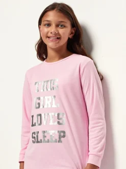Nachtkleding En Pyjama's|Pyjama's*Harry Bear pyjama met luipaardprint en Sleep-slogan